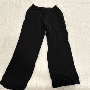 Zara Black Wide-Leg Pants